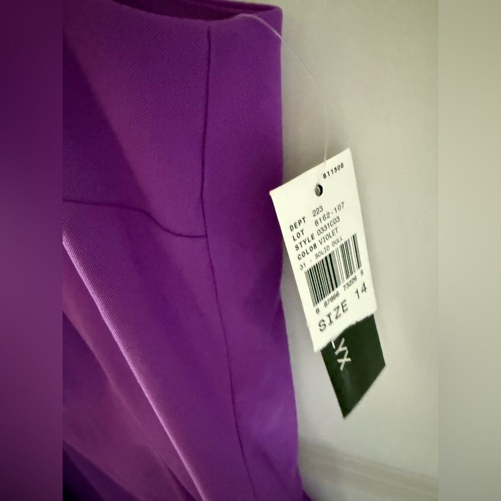 Alyx purple sleeveless dress new - Picture 3 of 4
